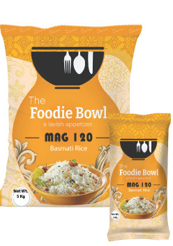 The Foodie Bowl Mag120, Basmati Rice