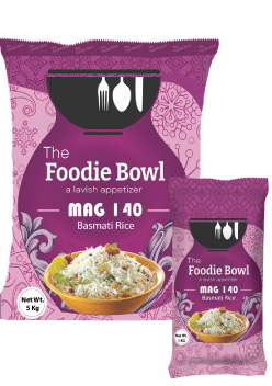 The Foodie Bowl Mag140, Basmati Rice