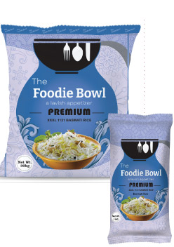 The Foodie Bowl Premium, 1401 Long grain Basmati Rice